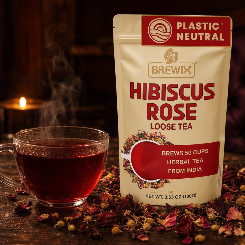 Hibiscus Rose Herbal Tea - Loose Leaf