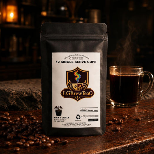 12 Pack Single Serve Coffee Capsules