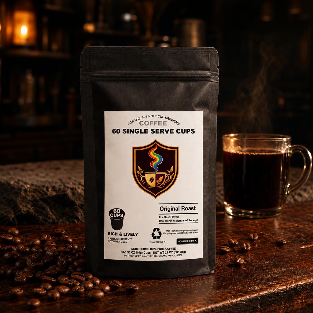 60 Pack Single Serve Coffee Capsules