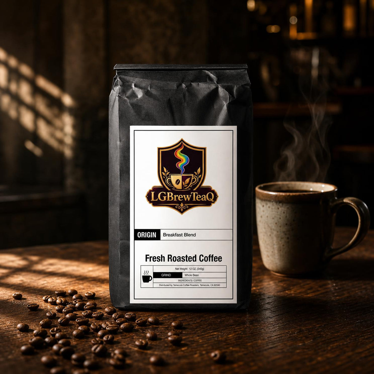 Breakfast Blend - Smooth Medium Roast House Coffee
