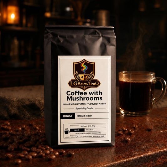 Coffee with Mushrooms (Medium Roast)