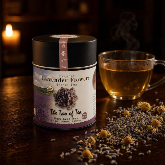 Organic Lavender Herbal Tea - Loose Leaf (2 oz Tin)